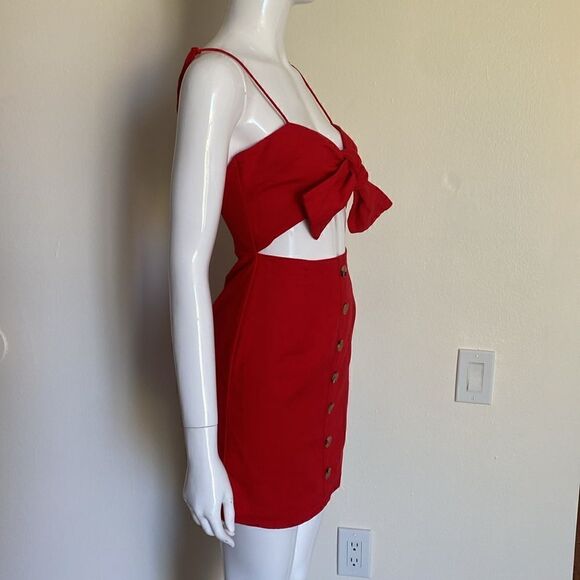 Sabo Skirt Red Anya Mini Dress Size XS - Picture 6 of 11